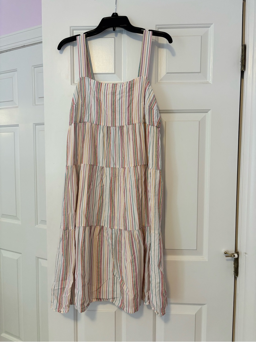 Madewell Striped Tiered Sundress